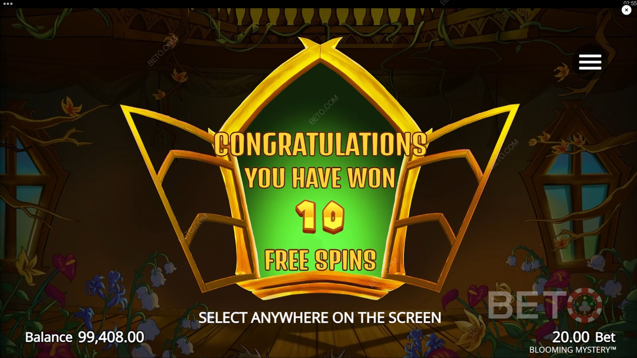 Menangkan 12,500x taruhan Anda di Slot Online Misteri Mekar!