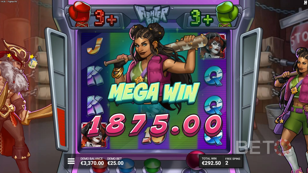 Ulasan Fighter Pit oleh BETO Slots