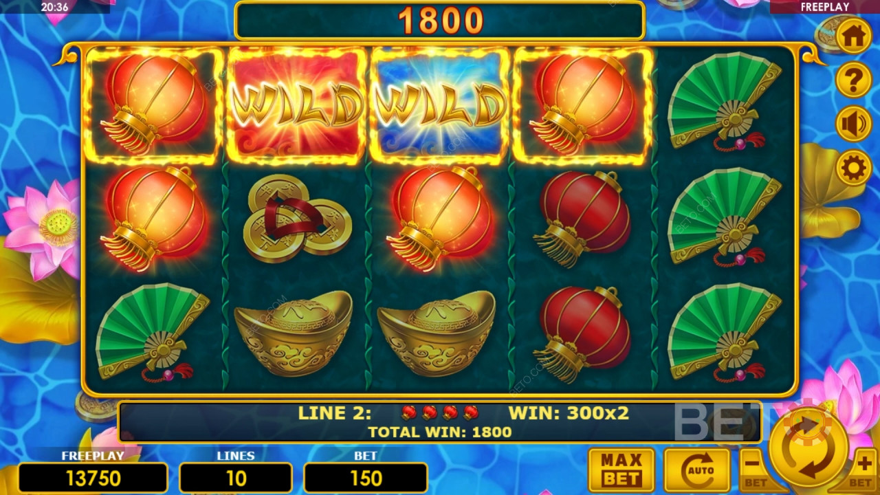 Menangkan 1,000x taruhan Anda di Slot Online Golden Fish!