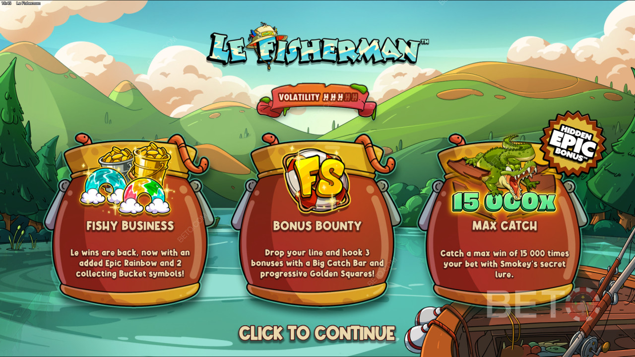 Menangkan 15,000x taruhan Anda di Slot Online Le Fisherman!