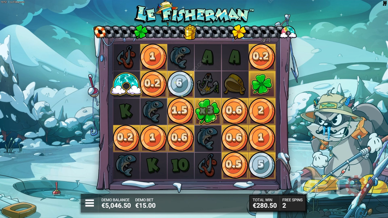 Tema & Desain: Petualangan Memancing yang Aneh