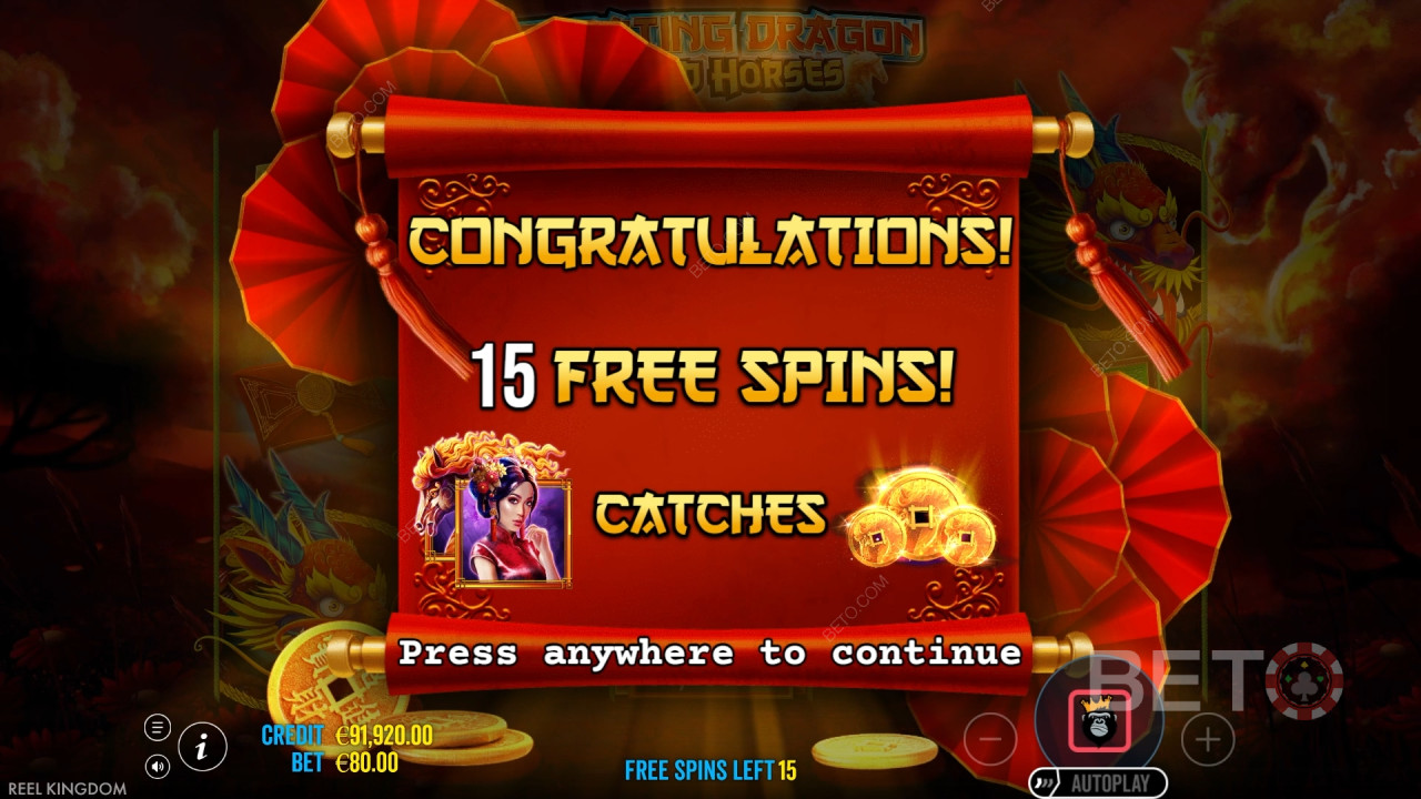 Floating Dragon Ulasan Wild Horses oleh BETO Slots