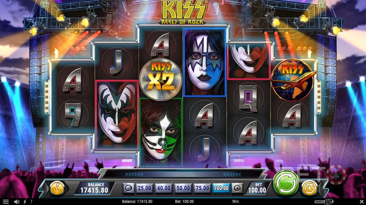 KISS Reels of Rock Main Gratis