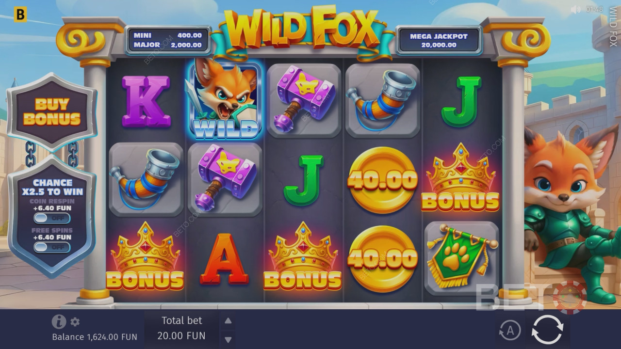 Wild Fox Main Gratis