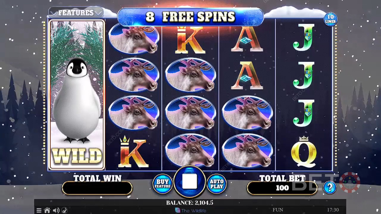 Ulasan Penguin Liar oleh BETO Slots