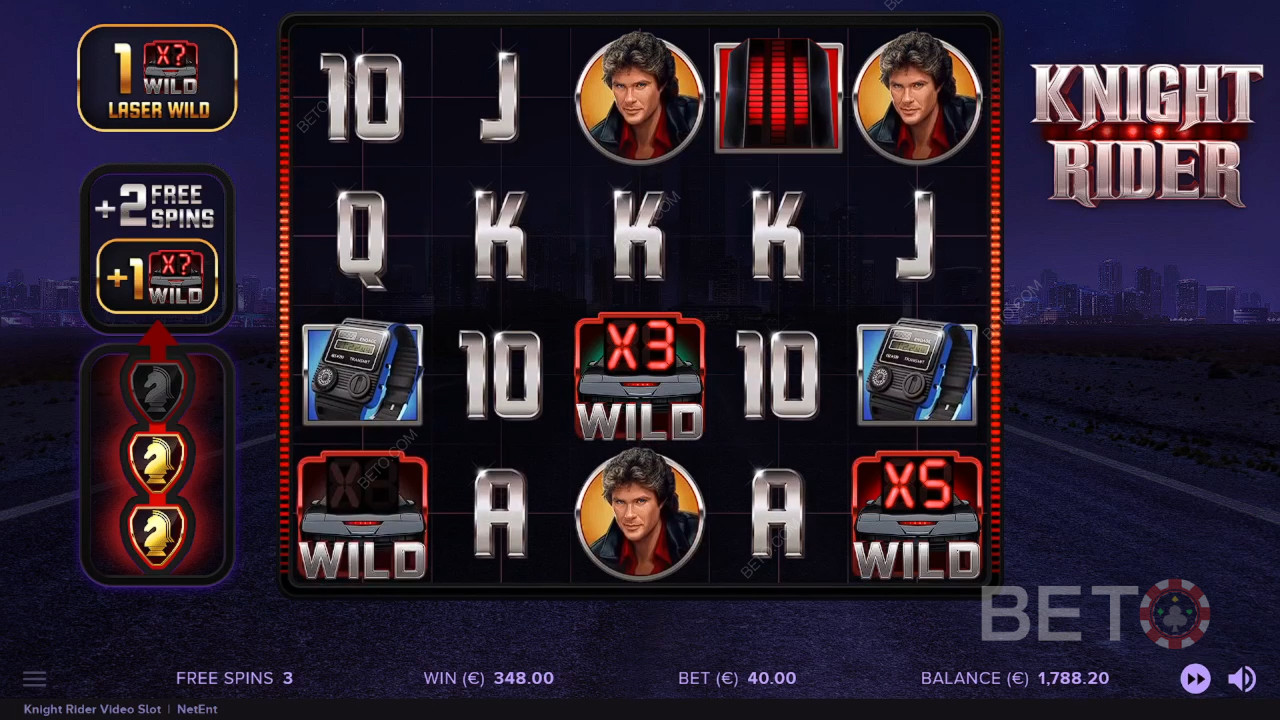 Ulasan Knight Rider oleh BETO Slots