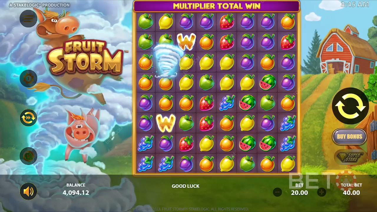 Ulasan Badai Buah oleh BETO Slots