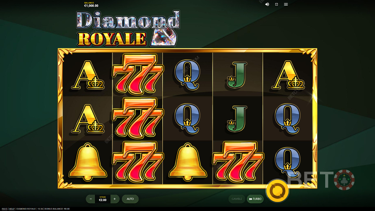 Ulasan Diamond Royale oleh BETO Slots