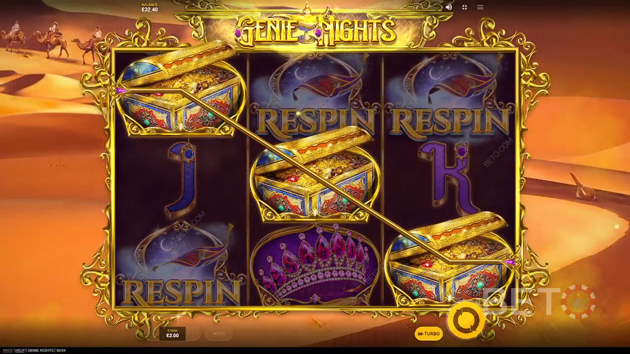 Ulasan Genie Nights oleh BETO Slots