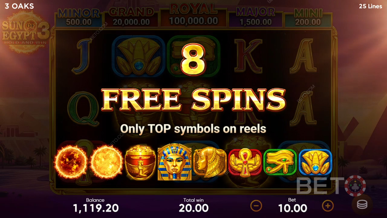 Fitur Bonus Dijelaskan di Sun of Egypt 3 oleh Booongo