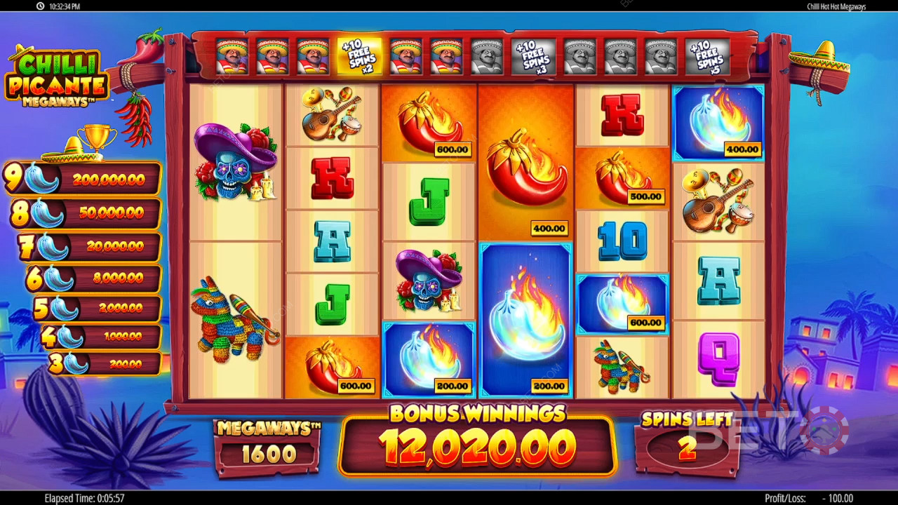 Ulasan Chilli Picante Megaways oleh BETO Slots
