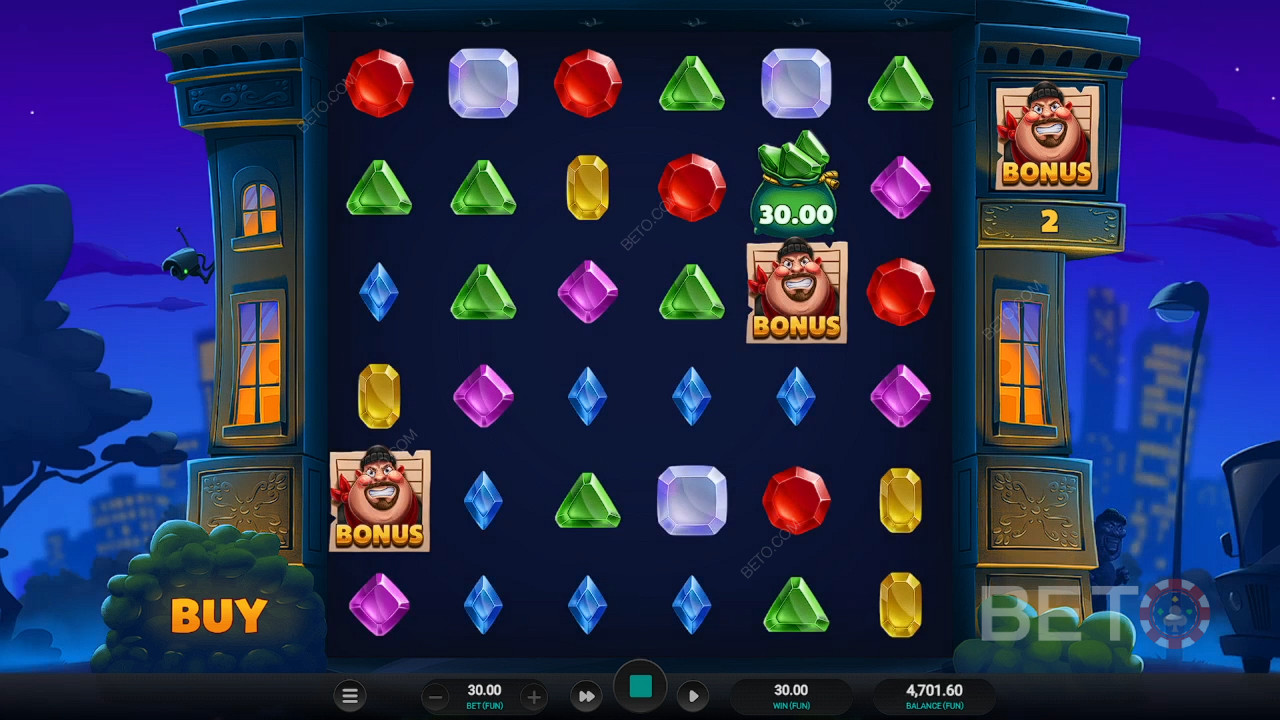 Ulasan Perampok Tengah Malam oleh BETO Slots