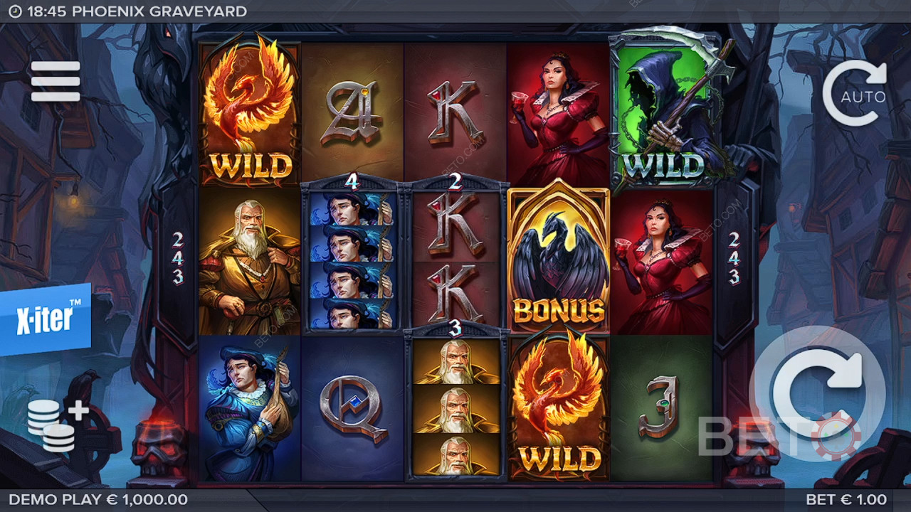 Ulasan Phoenix Graveyard oleh BETO Slots