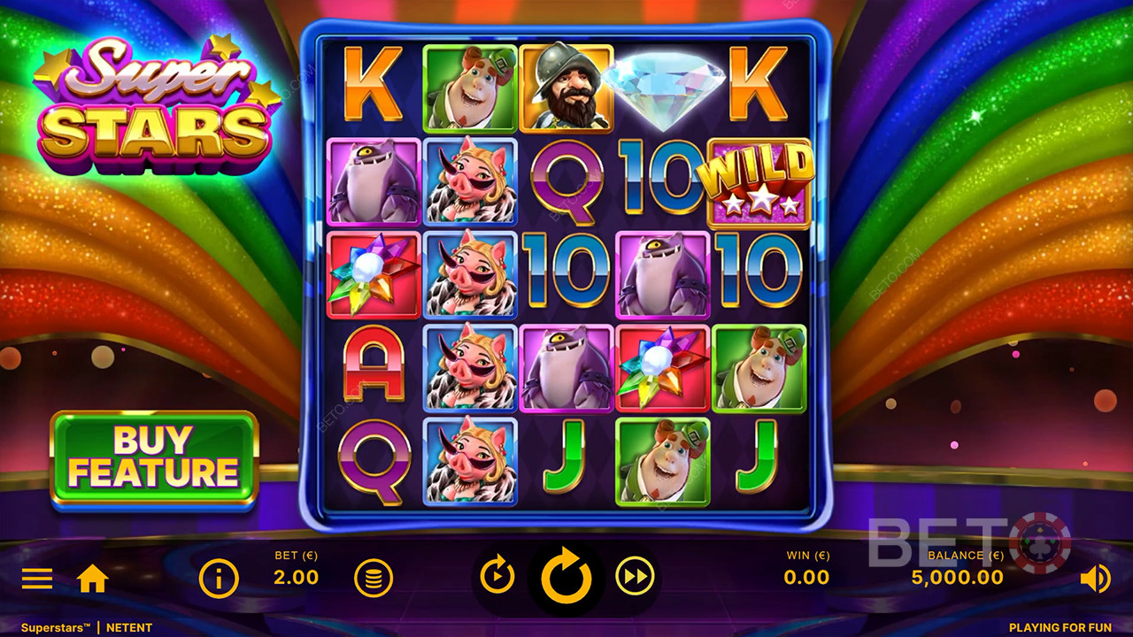 Ulasan Superstars oleh BETO Slots