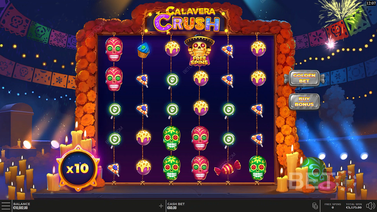 Calavera Crush Main Gratis