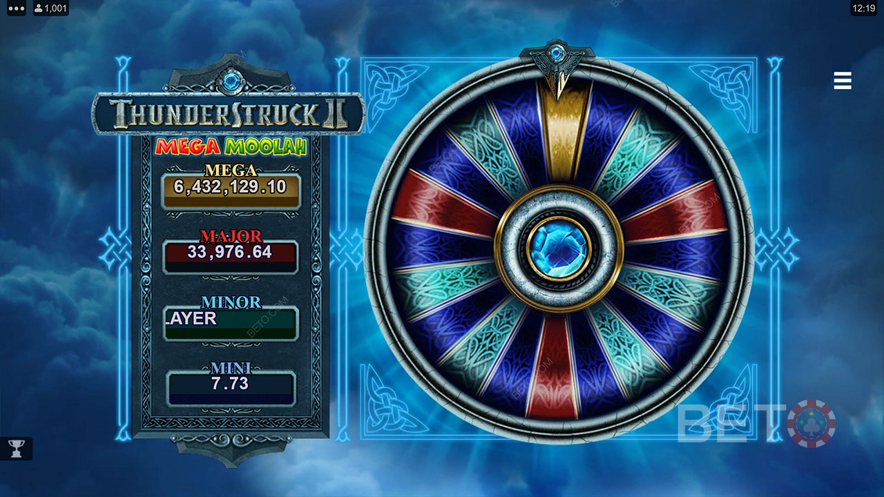 Thunderstruck II Mega Moolah Main Gratis