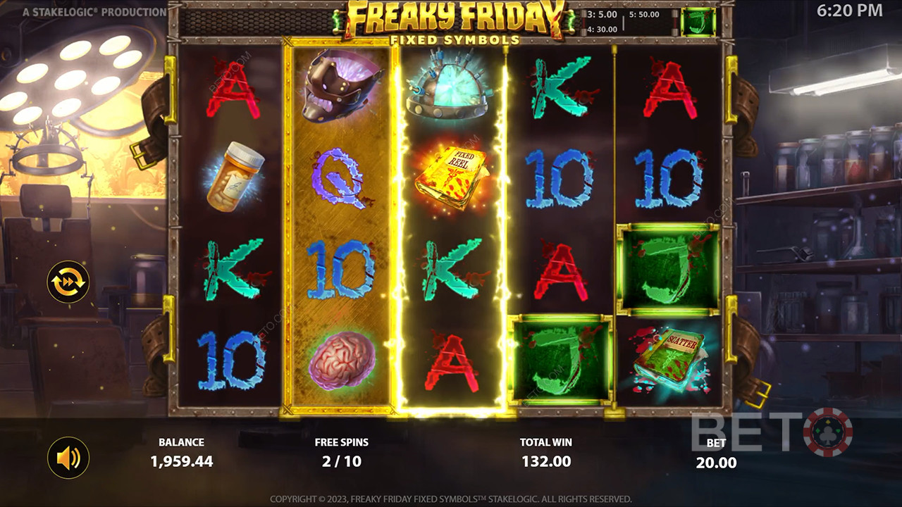 Ulasan Simbol Tetap Freaky Friday oleh BETO Slots