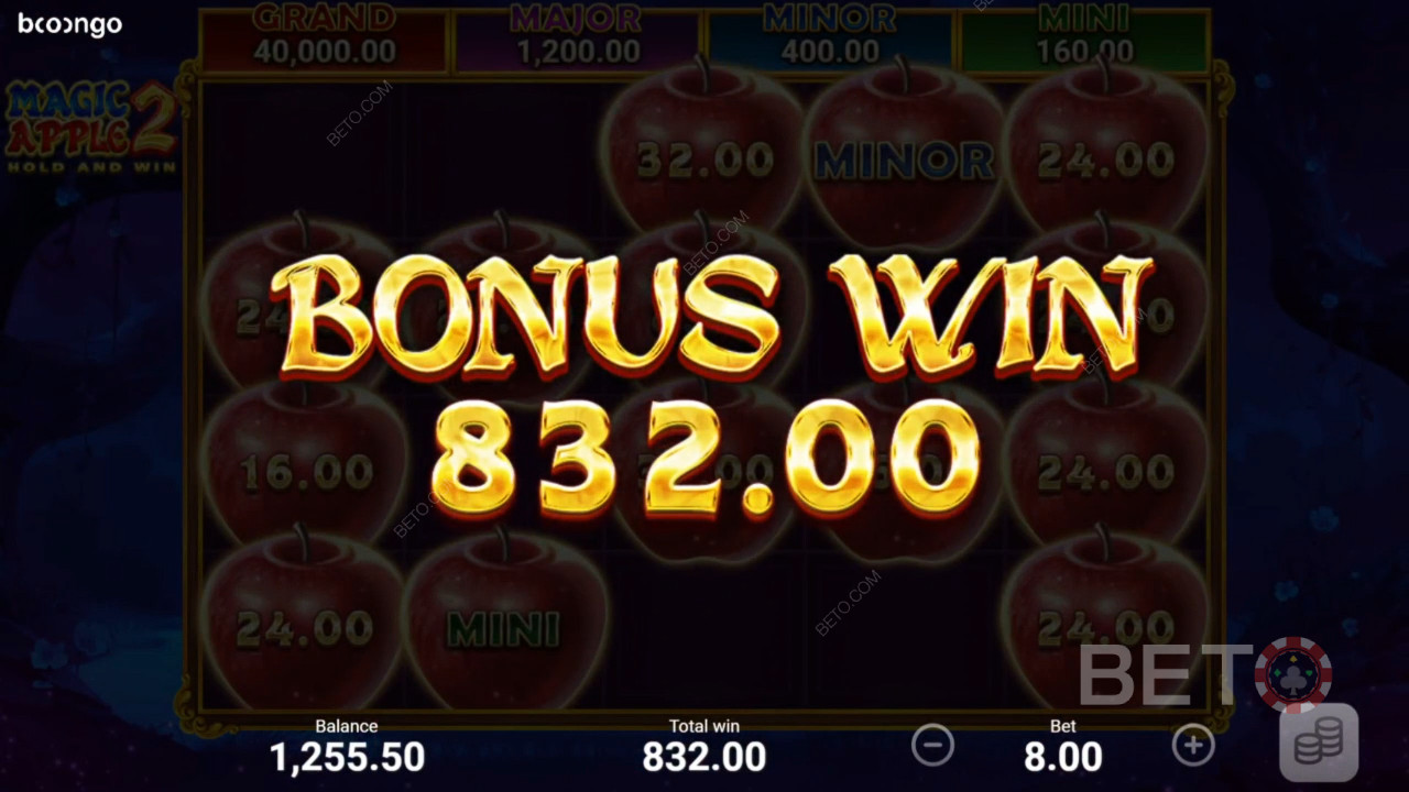 Menangkan 5,133x taruhan Anda di Slot Video Magic Apple 2!