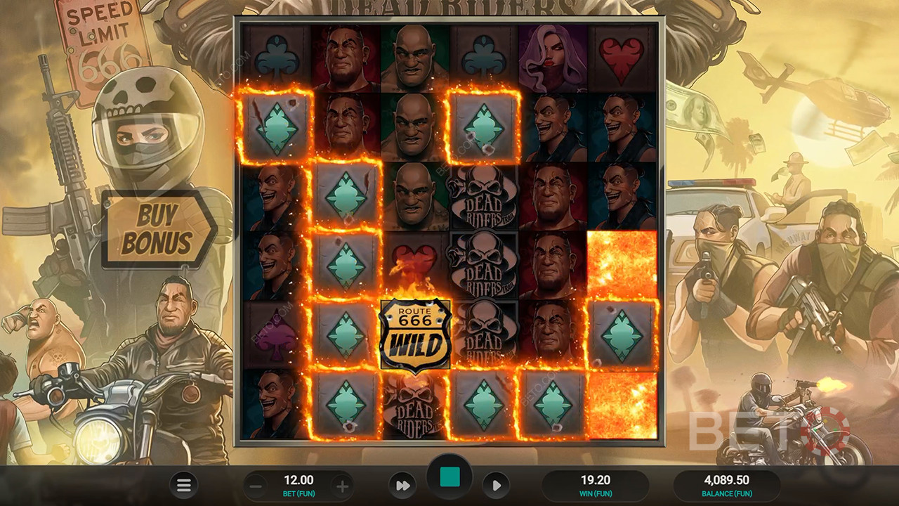 Ulasan Jalur Penunggang Kuda Mati oleh BETO Slots