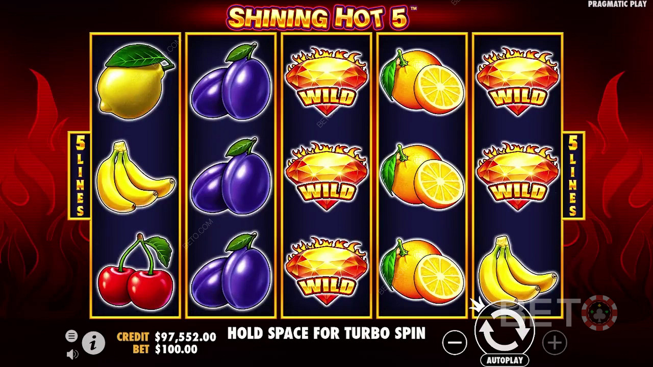 Shining Hot 5 Main Gratis