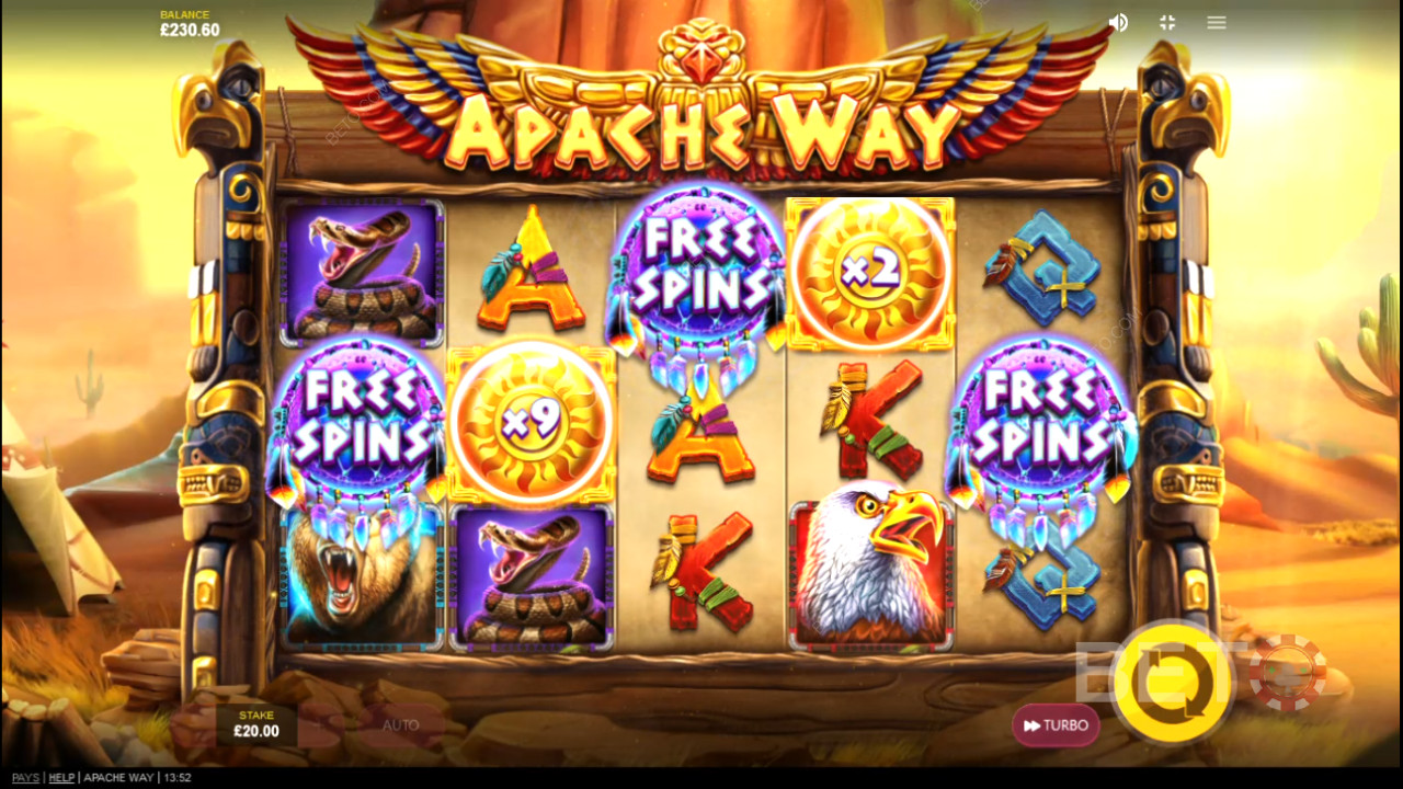Ulasan Cara Apache oleh BETO Slots