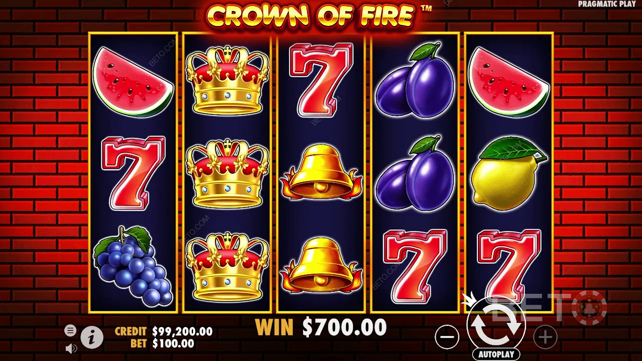 Ulasan Crown of Fire oleh BETO Slots