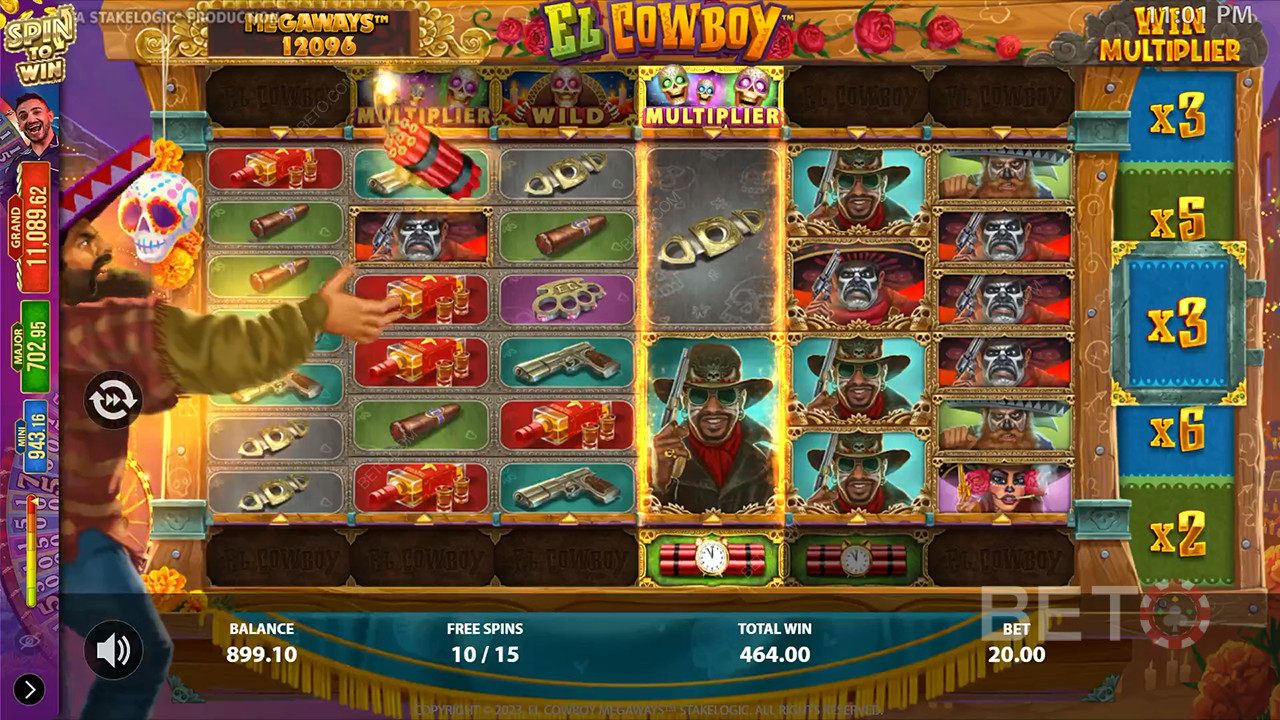 Ulasan El Cowboy Megaways oleh BETO Slots