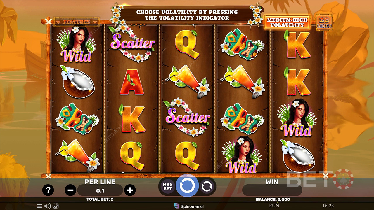 Ulasan Hawaiian Bliss oleh BETO Slots