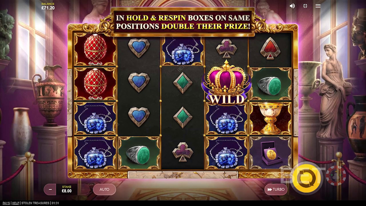 Ulasan Harta Karun yang Dicuri oleh BETO Slots