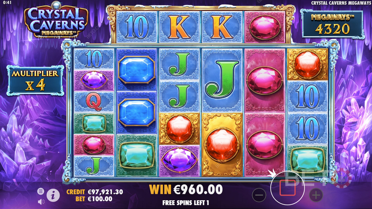 Ulasan Crystal Cavern Megaways oleh BETO Slots