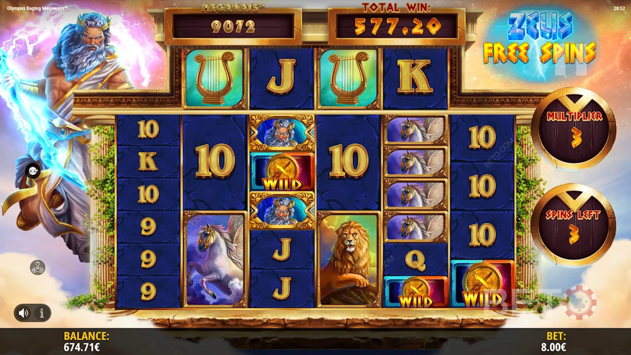 Ulasan Olympus Raging Megaways oleh BETO Slots