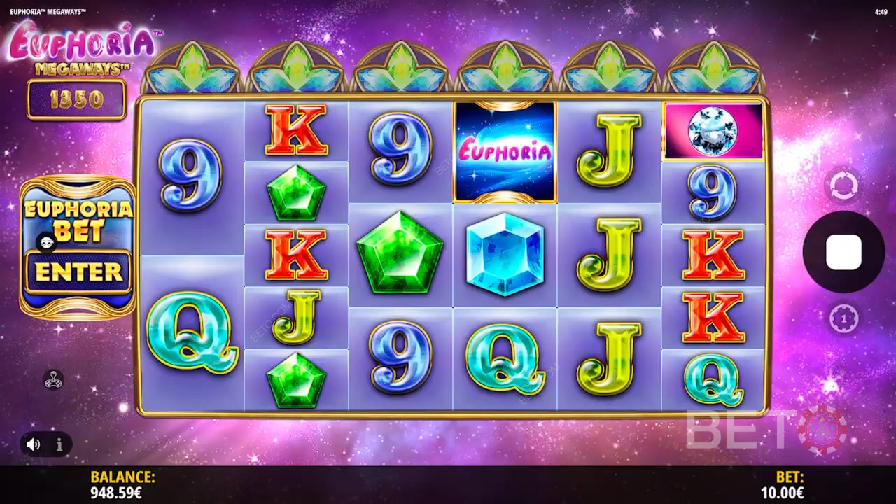Ulasan Euphoria Megaways oleh BETO Slots