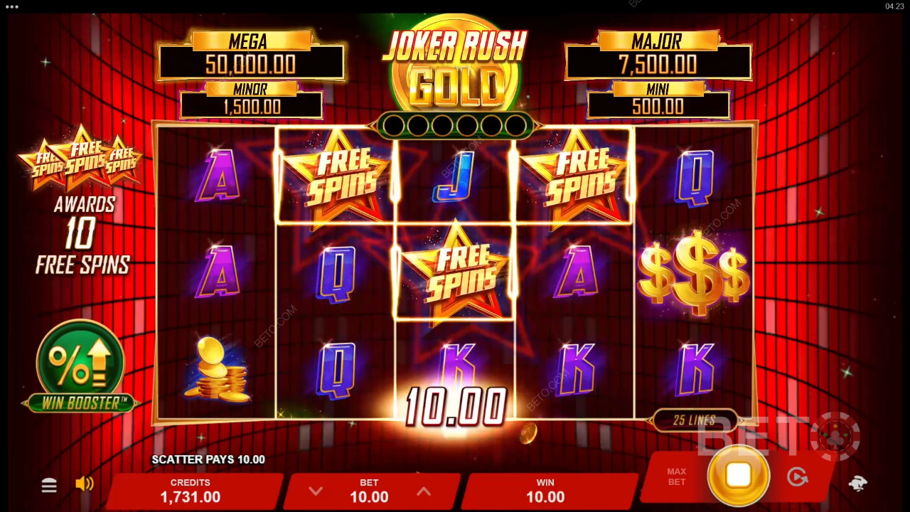 Ulasan Joker Rush Gold oleh BETO Slots