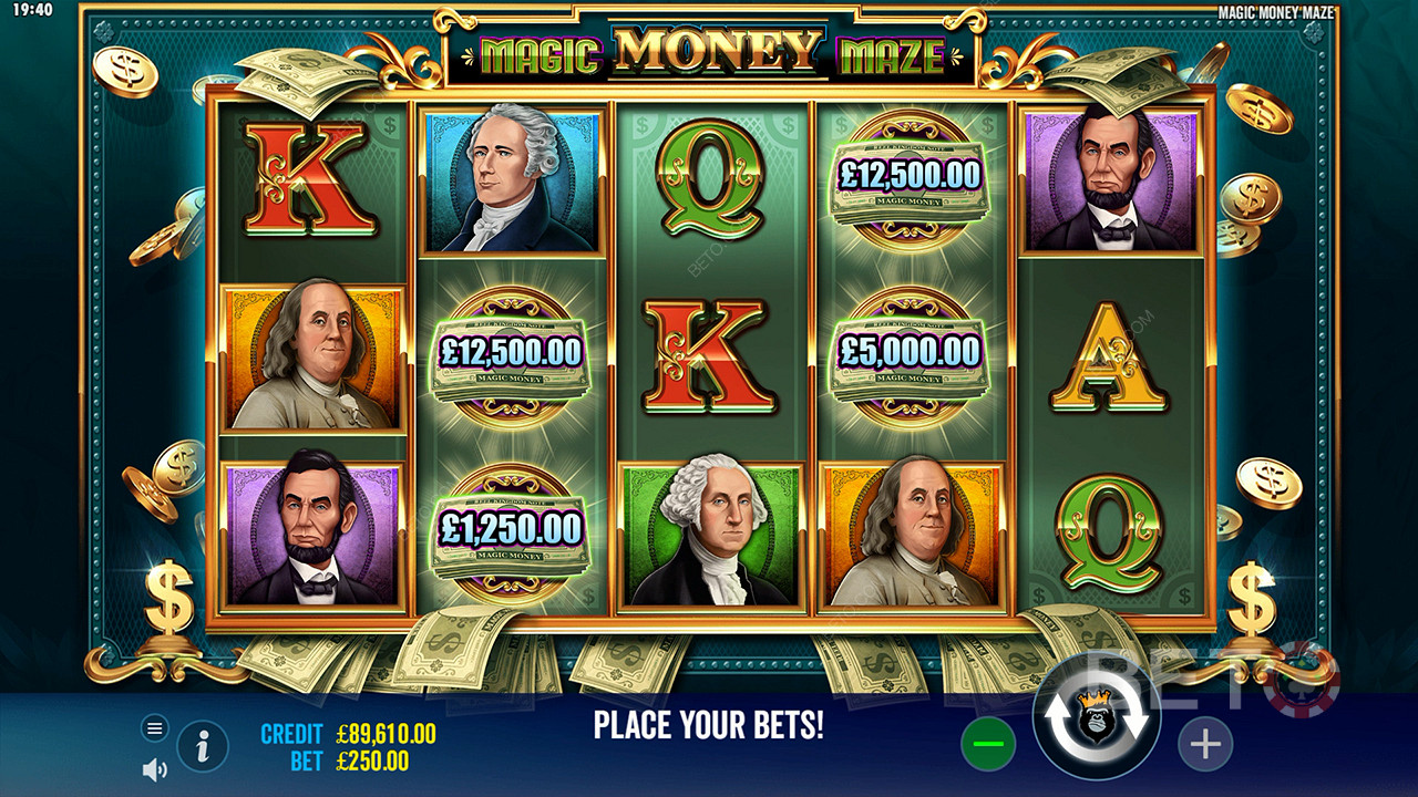 Ulasan Labirin Uang Ajaib oleh BETO Slots