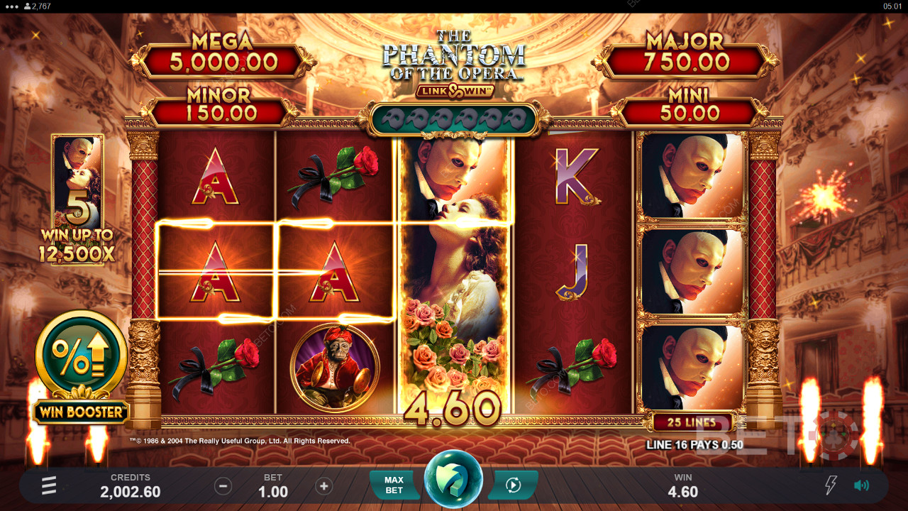 Hantu Opera Tautan dan Menangkan Ulasan oleh BETO Slots