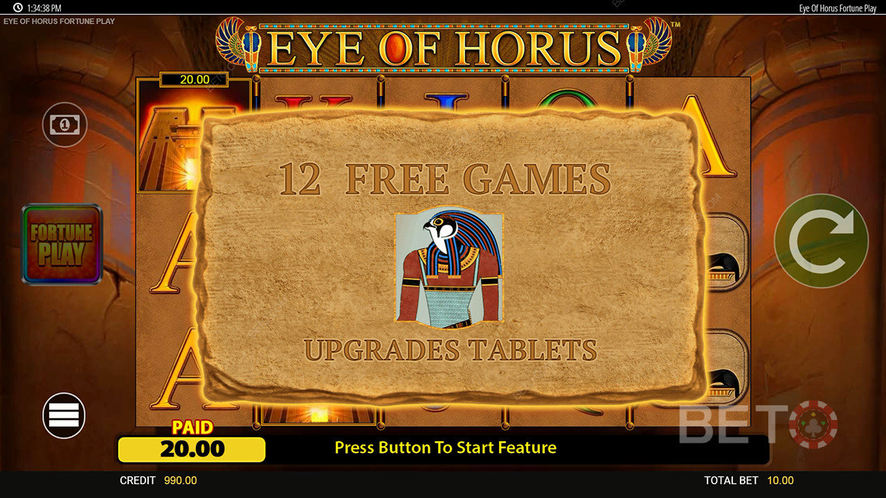 Fitur Bonus Dijelaskan dalam Permainan Eye of Horus Fortune oleh Blueprint