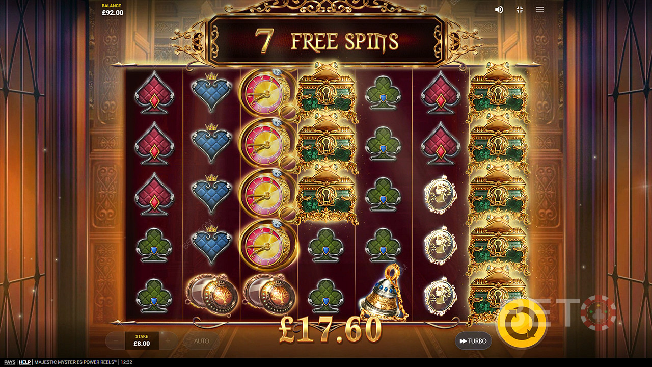 Majestic Mysteries Power Reels Main Gratis
