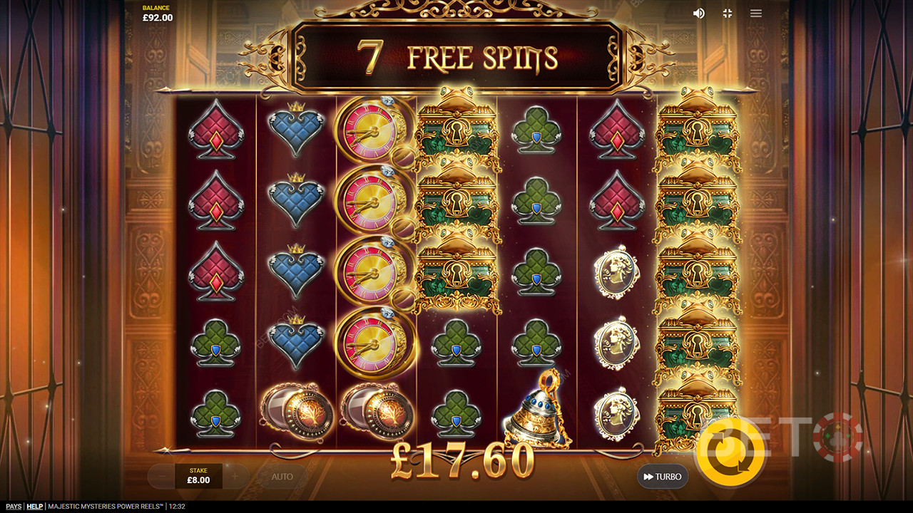 Ulasan Gulungan Kekuatan Misteri Majestic oleh BETO Slots