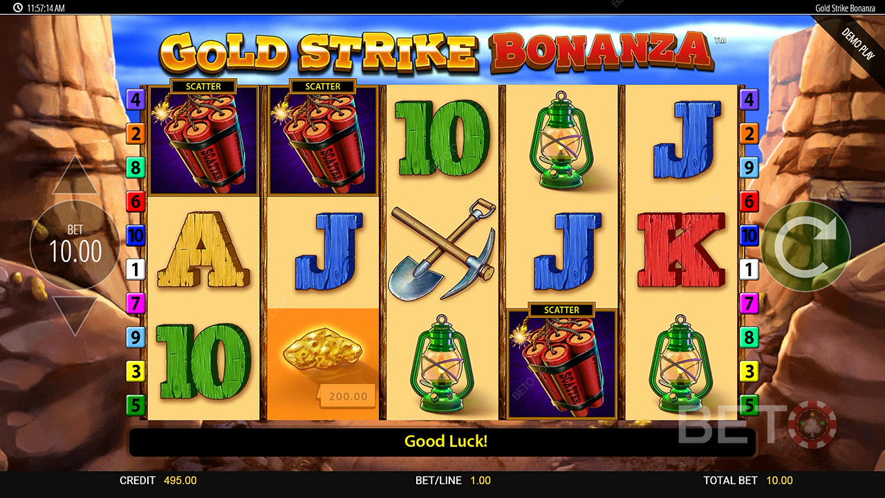Gold Strike Bonanza Fortune Play Main Gratis