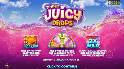 Triple Juicy Drops Slot - Main Gratis dan Ulasan  (2023) 