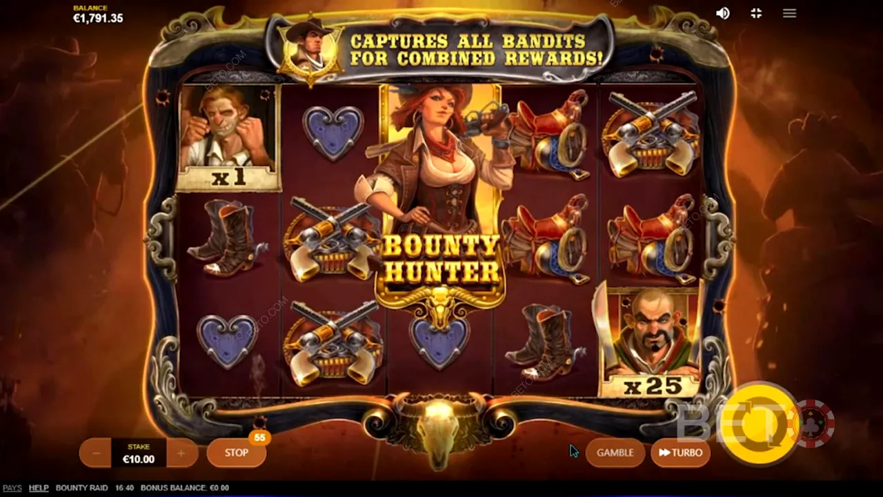 Fitur Bounty Raid memuat sampel gameplay