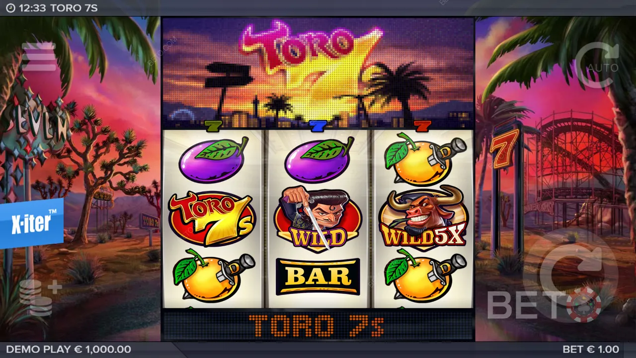 Gameplay menarik dari slot video Toro 7