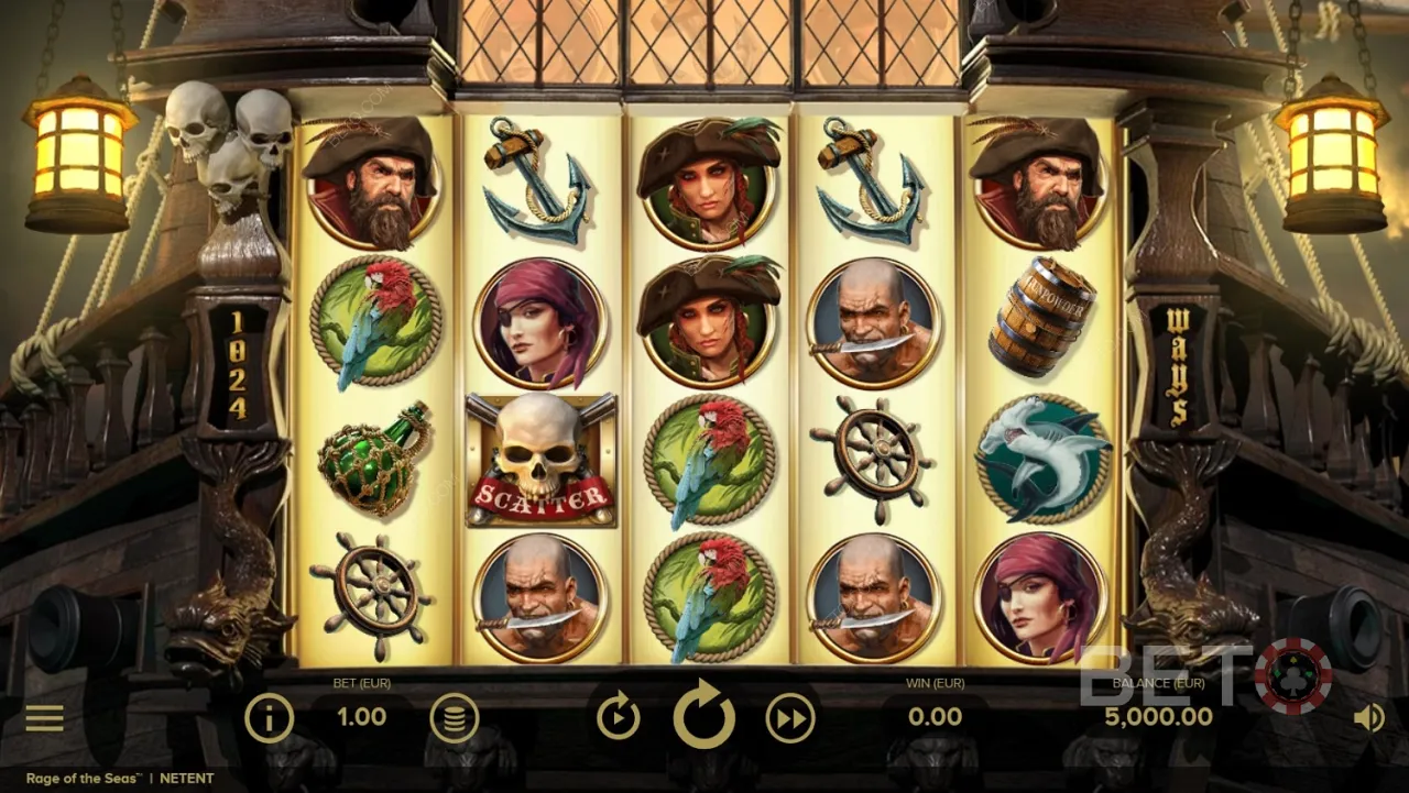Contoh gameplay dari Rage of the Seas